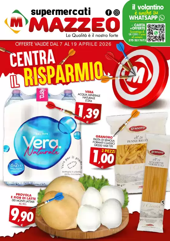 Volantino Mazzeo Supermercati | Centra il Risparmio | 2026-04-07T00:00:00.000Z - 2026-04-19T00:00:00.000Z