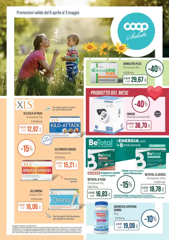 Volantino Coop a Padova | Coop Salute | 2026-04-06T00:00:00.000Z - 2026-05-03T00:00:00.000Z