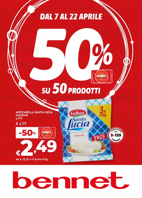 Volantino Bennet | 50X50 | 2026-04-07T00:00:00.000Z - 2026-04-21T00:00:00.000Z