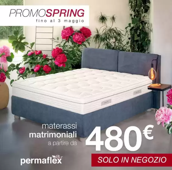 Volantino Permaflex | Solo in negozio 480 euro | 2026-04-07T00:00:00.000Z - 2026-05-03T00:00:00.000Z