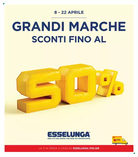 Volantino Esselunga | Grandi marcehe | 2026-04-08T00:00:00.000Z - 2026-04-22T00:00:00.000Z
