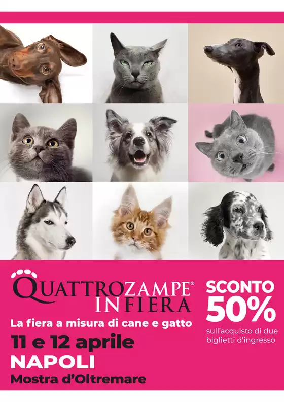 Volantino Quattrozampeinfiera a Caronno Pertusella | Evento | 2026-04-07T00:00:00.000Z - 2026-04-12T00:00:00.000Z