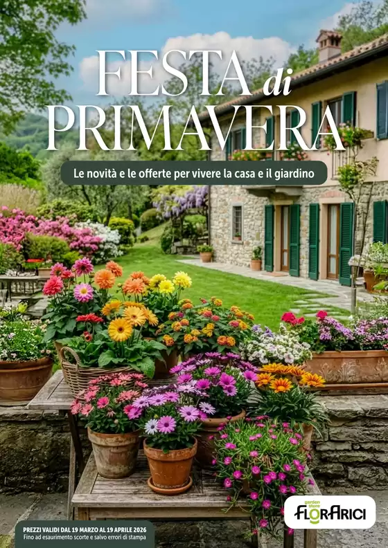Volantino Florarici a Brescia | VOLANTINO PRIMAVERA 2026 | 2026-03-19T00:00:00.000Z - 2026-04-19T00:00:00.000Z