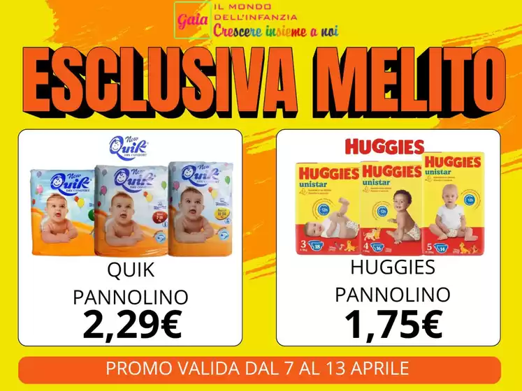Volantino Sanitaria Gaia a San Donà di Piave | Esclusiva melito | 2026-04-07T00:00:00.000Z - 2026-04-13T00:00:00.000Z