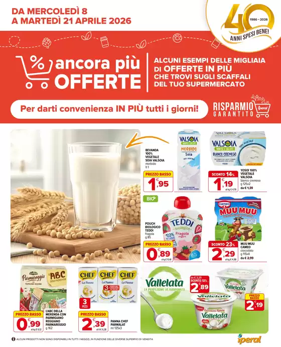 Volantino Iperal a Lissone | Ancora più offerte | 2026-04-08T00:00:00.000Z - 2026-04-21T00:00:00.000Z