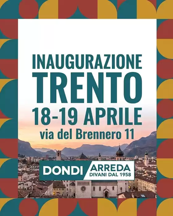 Volantino Dondi Arreda a Trentola Ducenta | Affari esclusivi | 2026-04-18T00:00:00.000Z - 2026-04-19T00:00:00.000Z