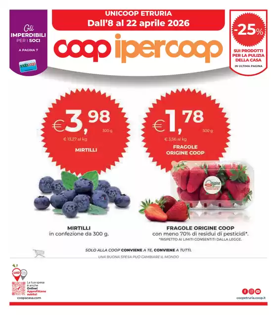 Volantino Coop a Lissone | Dall’8 al 22 aprile 2026 | 2026-04-08T00:00:00.000Z - 2026-04-22T00:00:00.000Z