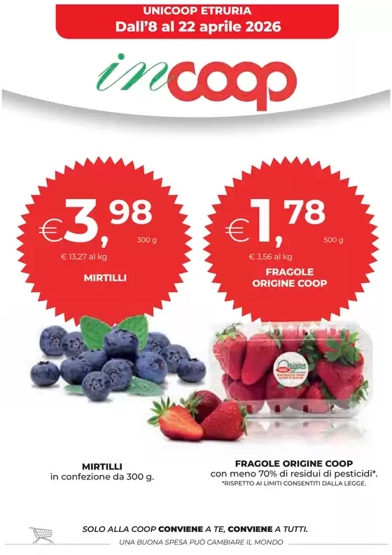 Volantino Coop a Lissone | Dall’8 al 22 aprile 2026 | 2026-04-08T00:00:00.000Z - 2026-04-22T00:00:00.000Z