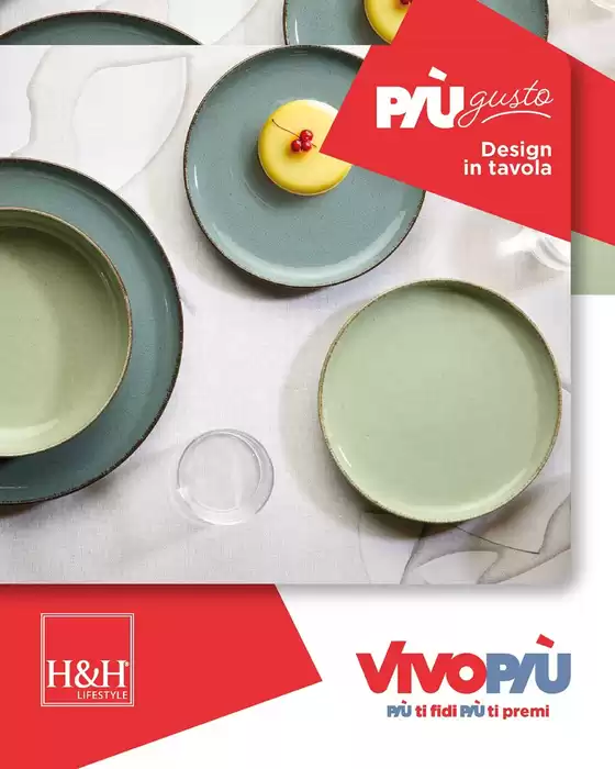 Volantino Vivo Supermercati | Design in tavola | 2026-04-08T00:00:00.000Z - 2026-04-30T00:00:00.000Z