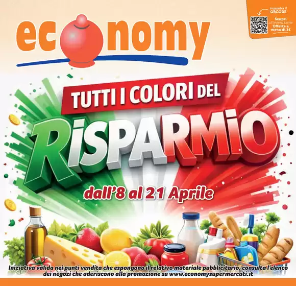 Volantino Economy a Mondragone | Tutti i colori del risparmio | 2026-04-08T00:00:00.000Z - 2026-04-21T00:00:00.000Z