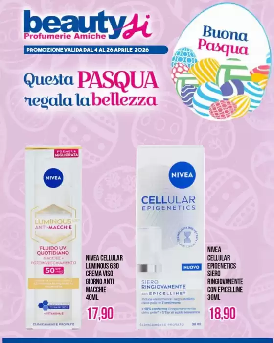 Volantino Beauty Si | Questa Pasqua | 2026-04-04T00:00:00.000Z - 2026-04-26T00:00:00.000Z