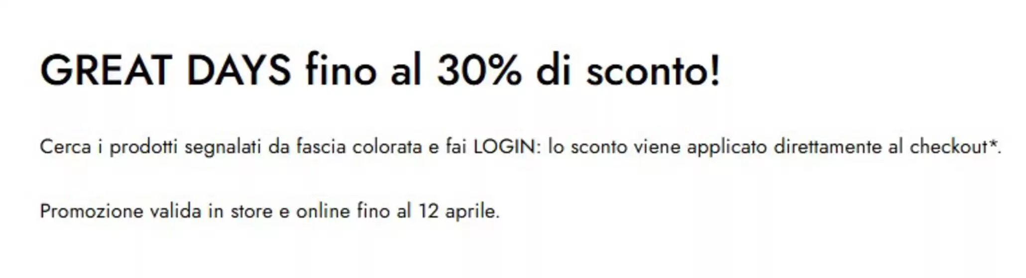 Volantino La Rinascente a Barletta | Fino al 30% | 2026-04-08T00:00:00.000Z - 2026-04-12T00:00:00.000Z
