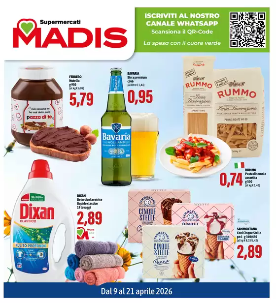 Volantino Madis | Dal 9 al 21 aprile 2026 | 2026-04-09T00:00:00.000Z - 2026-04-21T00:00:00.000Z
