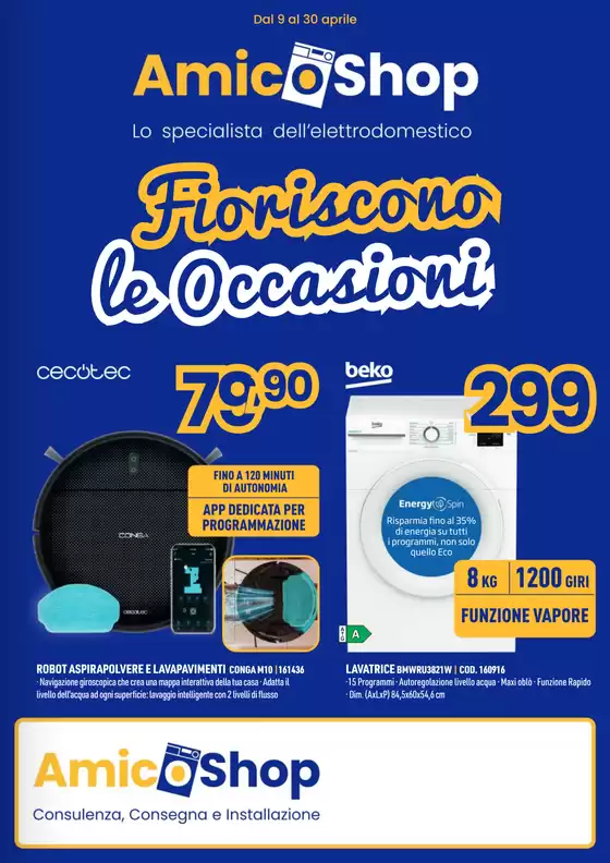 Volantino Amico Shop | Fioriscono le occasioni | 2026-04-09T00:00:00.000Z - 2026-04-30T00:00:00.000Z
