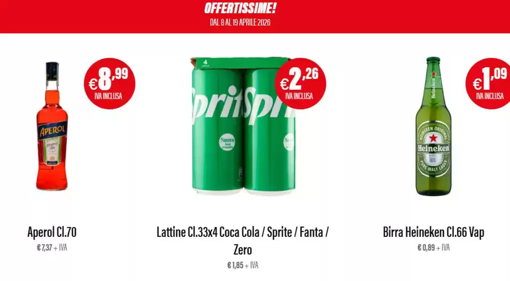 Volantino AG Cash and Carry | Offertissime | 2026-04-08T00:00:00.000Z - 2026-04-19T00:00:00.000Z