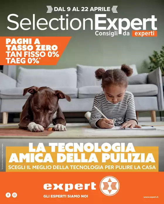 Volantino Expert a Nuoro | Speciale pulizia da Expert! | 2026-04-09T00:00:00.000Z - 2026-04-22T00:00:00.000Z