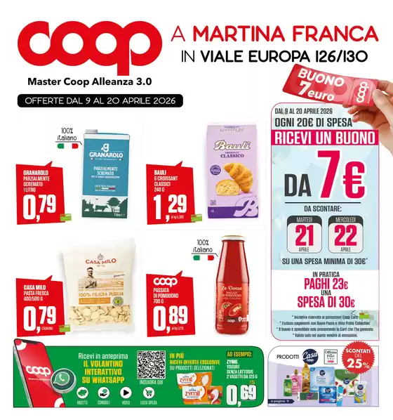 Volantino Superstore Coop | OFFERTE DAL 9 AL 20 APRILE 2026 | 2026-04-09T00:00:00.000Z - 2026-04-20T00:00:00.000Z