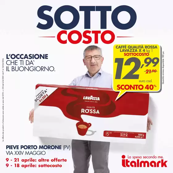 Volantino Italmark | Sottocosto | 2026-04-09T00:00:00.000Z - 2026-04-21T00:00:00.000Z