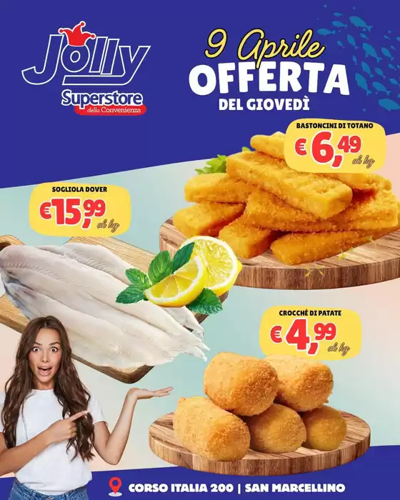 Volantino Jolly Market | Offerta | 2026-04-09T00:00:00.000Z - 2026-04-09T00:00:00.000Z