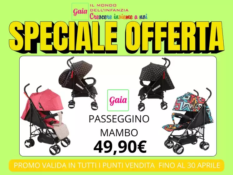 Volantino Sanitaria Gaia a Treviso | Speciale offerta | 2026-04-09T00:00:00.000Z - 2026-04-30T00:00:00.000Z
