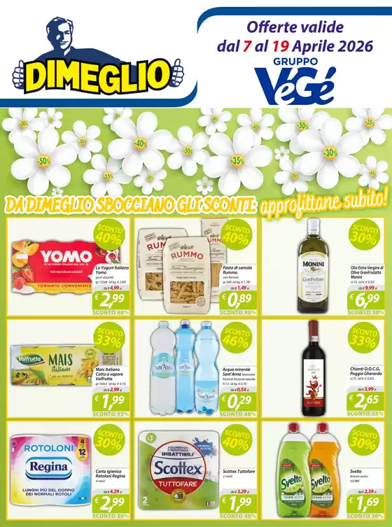 Volantino Dimeglio a Curtatone | Offerte valide dal 7 al 19 aprile  | 2026-04-07T00:00:00.000Z - 2026-04-19T00:00:00.000Z