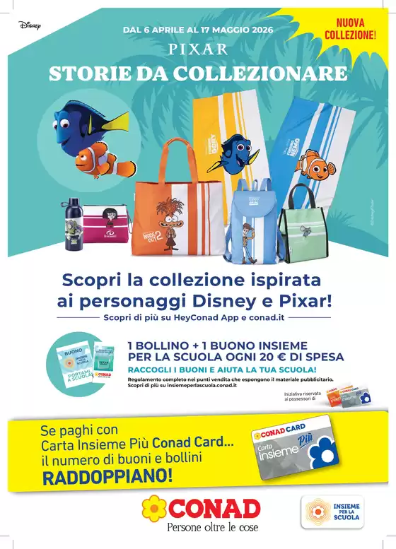 Volantino Spazio Conad | Velocizza la raccolta con questi prodotti! | 2026-04-09T00:00:00.000Z - 2026-05-17T00:00:00.000Z
