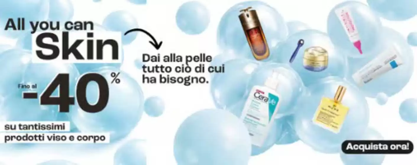 Volantino Pinalli a Lissone | All you can skin | 2026-04-09T00:00:00.000Z - 2026-04-26T00:00:00.000Z