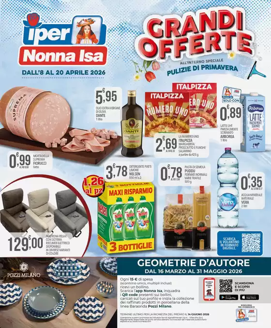 Volantino Iper Nonna Isa | Grandi Offerte  | 2026-04-08T00:00:00.000Z - 2026-04-20T00:00:00.000Z