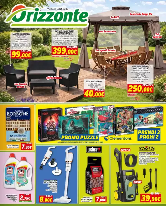 Volantino Orizzonte | Offerte Orizzonte | 2026-04-09T00:00:00.000Z - 2026-04-26T00:00:00.000Z