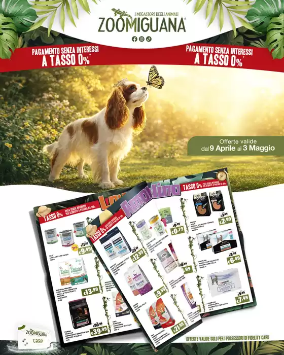Volantino Zoomiguana | Le nostre migliori offerte per te | 2026-04-09T00:00:00.000Z - 2026-05-03T00:00:00.000Z
