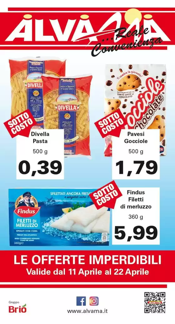 Volantino Alvama | Reale convenienza | 2026-04-11T00:00:00.000Z - 2026-04-22T00:00:00.000Z