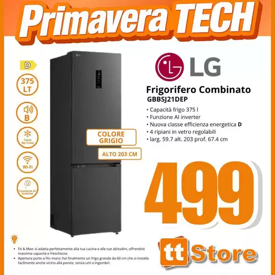 Volantino TT Store a Castelgrande | Primavera tech | 2026-04-10T00:00:00.000Z - 2026-04-30T00:00:00.000Z
