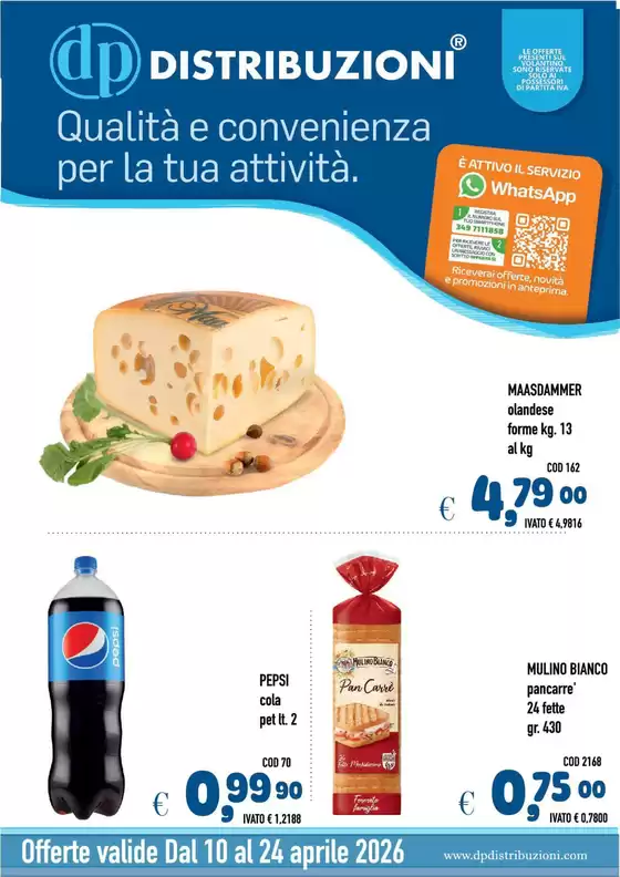 Volantino Del Prete Alimentari | Qualita e convenienza per tua attivita | 2026-04-10T00:00:00.000Z - 2026-04-24T00:00:00.000Z