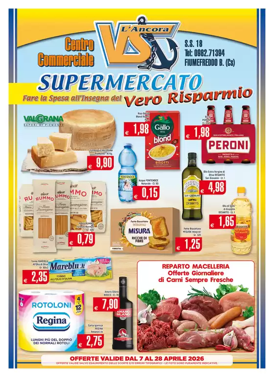 Volantino VS L'Ancora | Vero risparmio | 2026-04-10T00:00:00.000Z - 2026-04-28T00:00:00.000Z