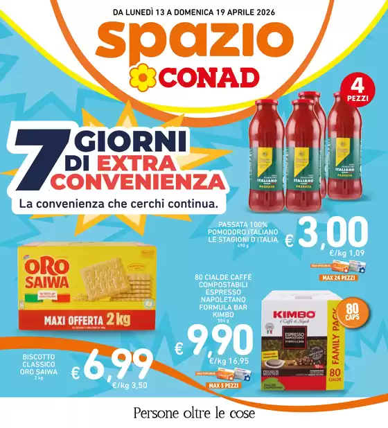 Volantino Spazio Conad a Rogeno | 7 giorni di extra convenienza | 2026-04-13T00:00:00.000Z - 2026-04-19T00:00:00.000Z