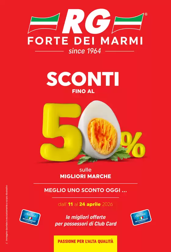 Volantino RG Supermarket | Sconti fino al 50% | 2026-04-11T00:00:00.000Z - 2026-04-24T00:00:00.000Z