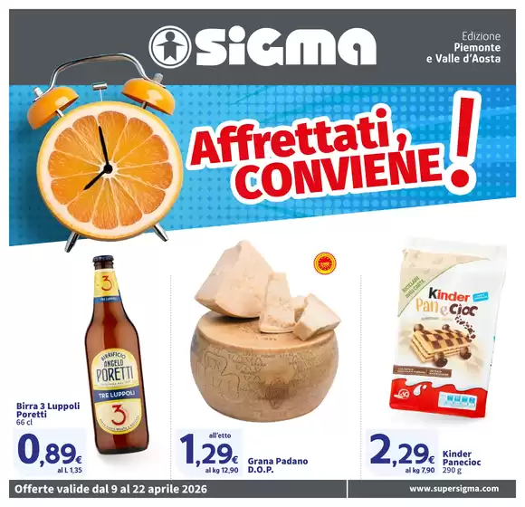 Volantino Sigma a Saint-Vincent | Affrettati,conviene! | 2026-04-09T00:00:00.000Z - 2026-04-22T00:00:00.000Z