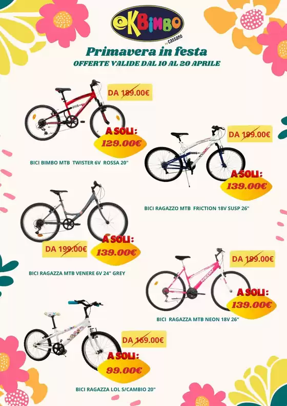 Volantino Ok Bimbo | Sconti e promozioni | 2026-04-10T00:00:00.000Z - 2026-04-20T00:00:00.000Z