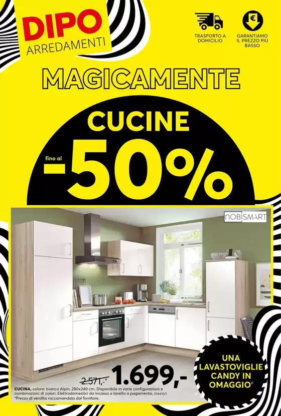 Volantino Dipo | Cucine fino al -50% | 2026-04-11T00:00:00.000Z - 2026-04-25T00:00:00.000Z