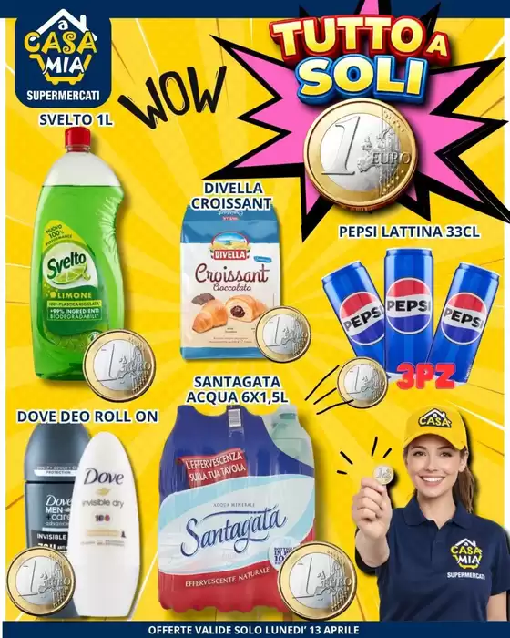 Volantino A Casa Mia | Tutto soli | 2026-04-13T00:00:00.000Z - 2026-04-13T00:00:00.000Z
