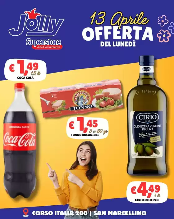 Volantino Jolly Market | Offerta | 2026-04-13T00:00:00.000Z - 2026-04-13T00:00:00.000Z