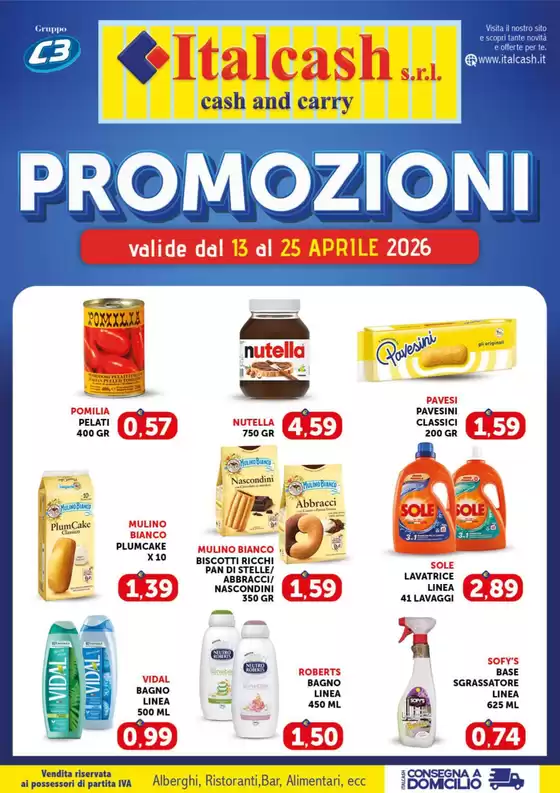 Volantino Italcash | Promozioni | 2026-04-13T00:00:00.000Z - 2026-04-25T00:00:00.000Z