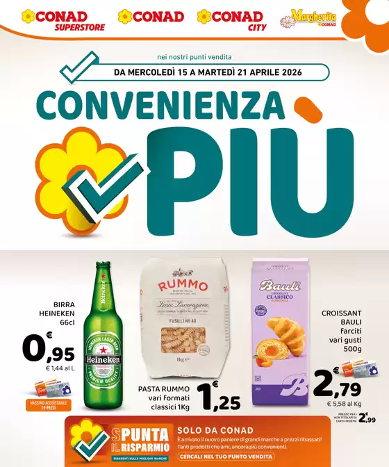 Volantino Margherita Conad | Convenienza Più | 2026-04-15T00:00:00.000Z - 2026-04-21T00:00:00.000Z