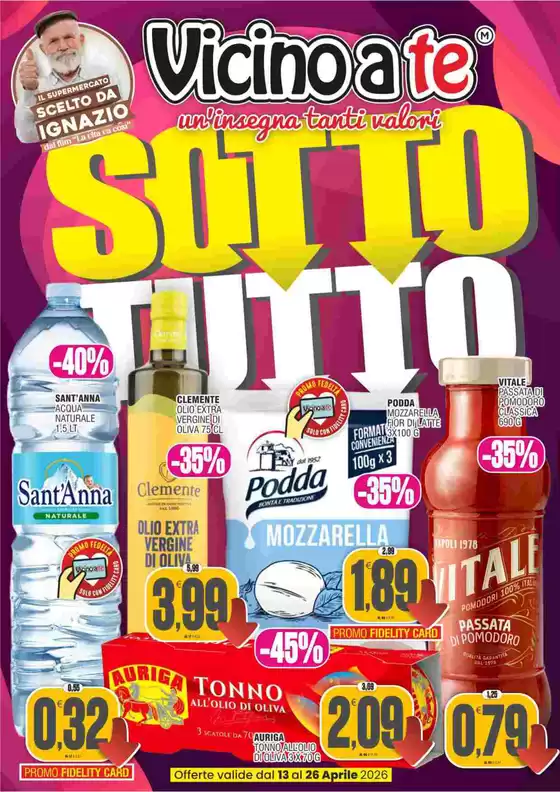 Volantino Vicino a Te | Sotto costo | 2026-04-13T00:00:00.000Z - 2026-04-26T00:00:00.000Z