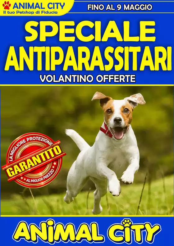 Volantino Animal City | Offerte Animal City | 2026-04-14T00:00:00.000Z - 2026-05-09T00:00:00.000Z