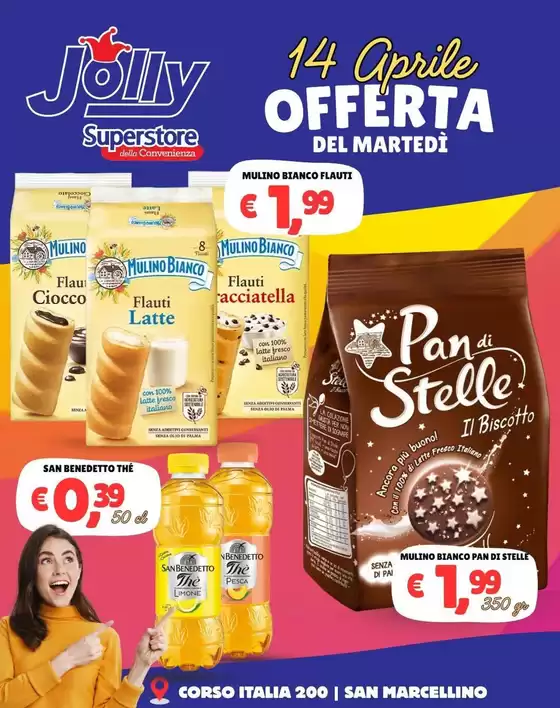 Volantino Jolly Market | Offerta | 2026-04-14T00:00:00.000Z - 2026-04-14T00:00:00.000Z