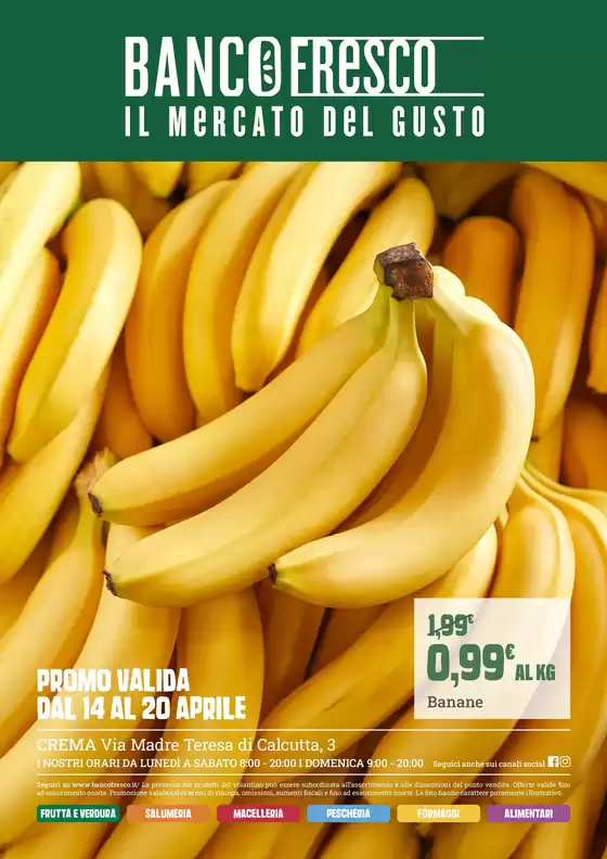 Volantino Banco Fresco | Promo valida dal 14 al 20 aprile | 2026-04-14T00:00:00.000Z - 2026-04-20T00:00:00.000Z