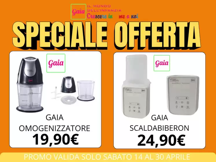 Volantino Sanitaria Gaia | Speciale offerte | 2026-04-14T00:00:00.000Z - 2026-04-30T00:00:00.000Z
