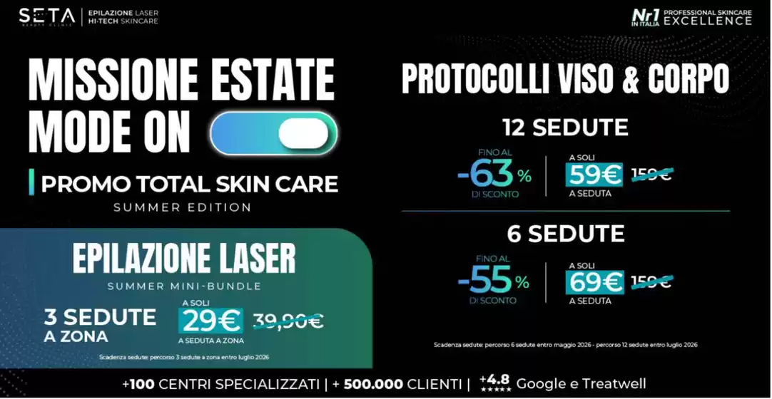 Volantino Seta Beauty | Promo total skin care | 2026-04-14T00:00:00.000Z - 2026-07-31T00:00:00.000Z
