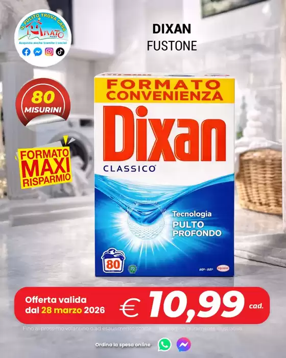 Volantino Amato Point | Dixan fustone | 2026-04-14T00:00:00.000Z - 2026-04-19T00:00:00.000Z